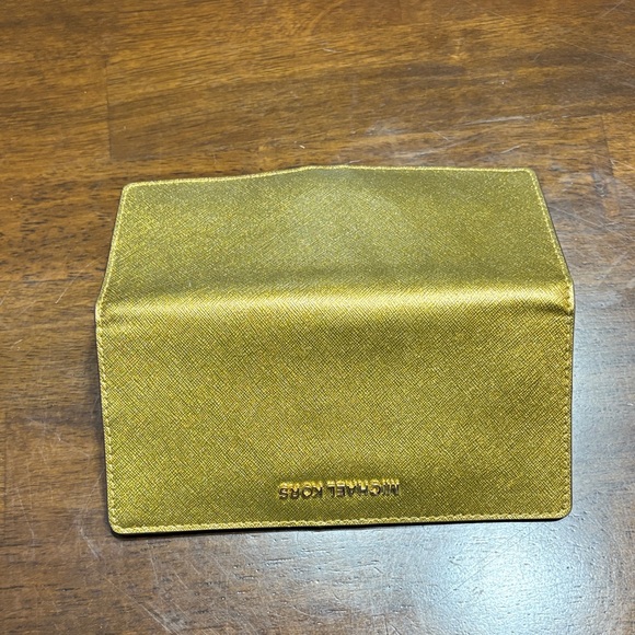 Michael Kors Metallic Gold Clutch - Picture 5 of 5
